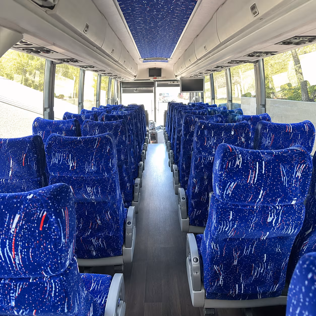 flagstaff charter bus services interior