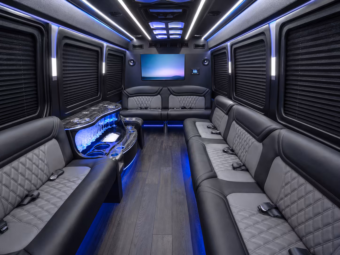 flagstaff party bus interior